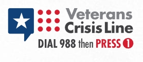 Dial 988 veteran suicide hotline